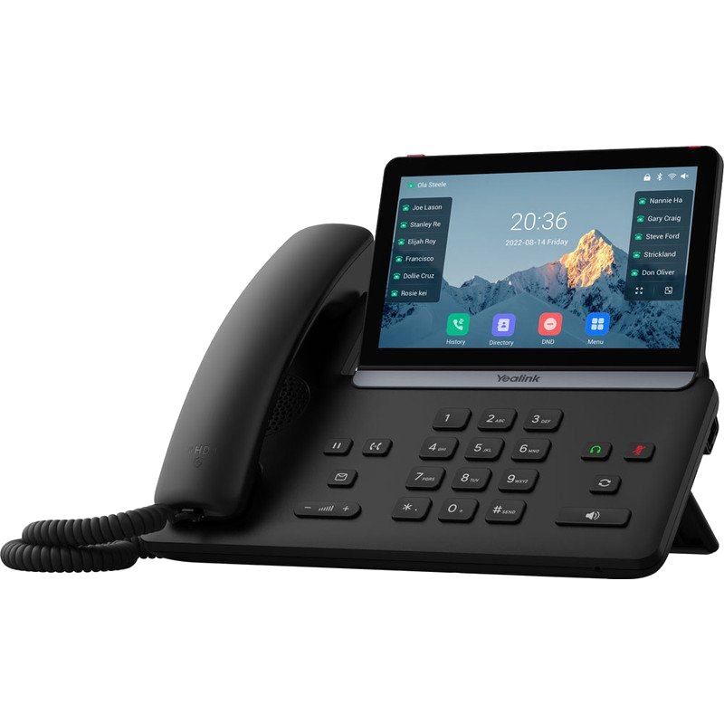 Yealink SIP-T87W touchscreen Wi-Fi desk phone