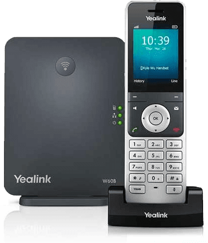 Yealink W56H DECT cordless handset with W70B base